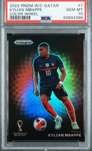 Card Prices | Kylian Mbappe 2022 Panini Prizm FIFA World Cup Qatar